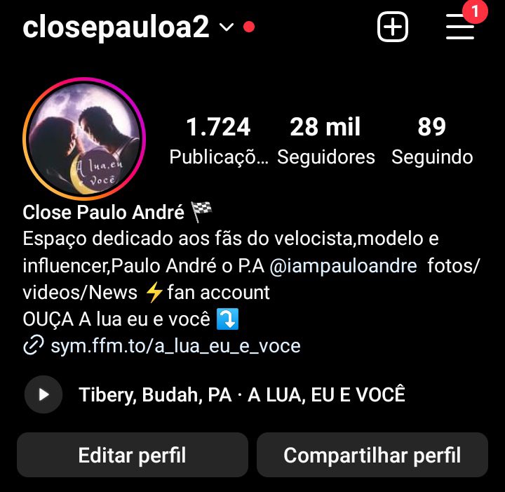 choquei's tweet image. 🚨VEJA: Instagram libera para todos os usuários a opção de colocar música na bio.