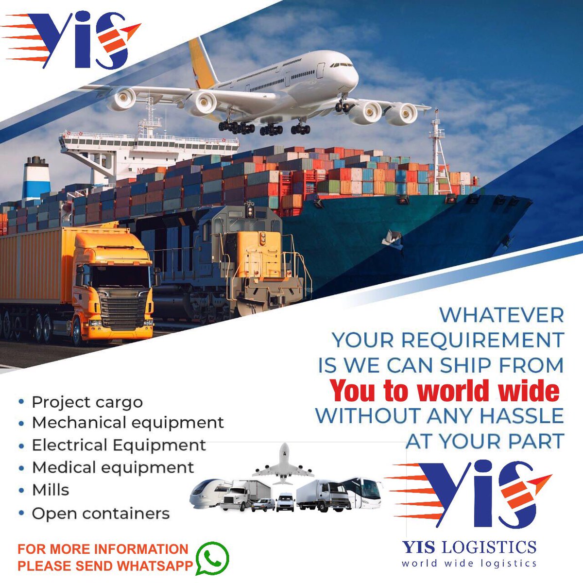 Don’t worry about your shipments when we are do it 
We will make it easily