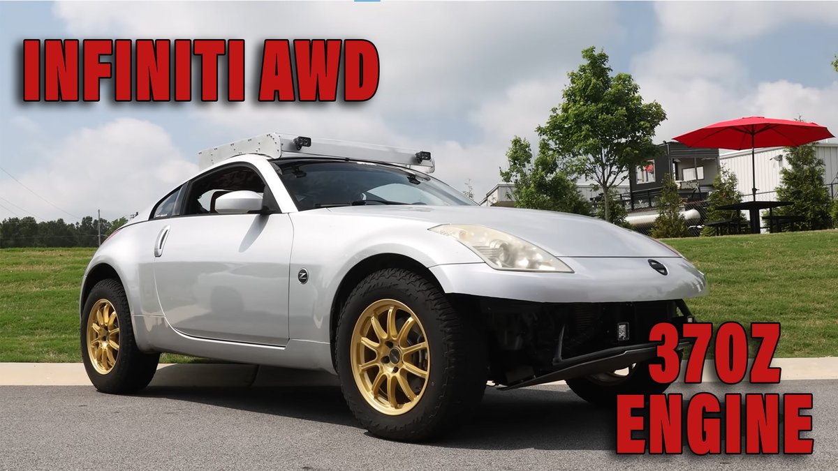 Flyin18T's tweet image. #news #EngineSwaps AWD Off-Road Nissan 350Z Is A Z Like No Other dlvr.it/SpnHGN