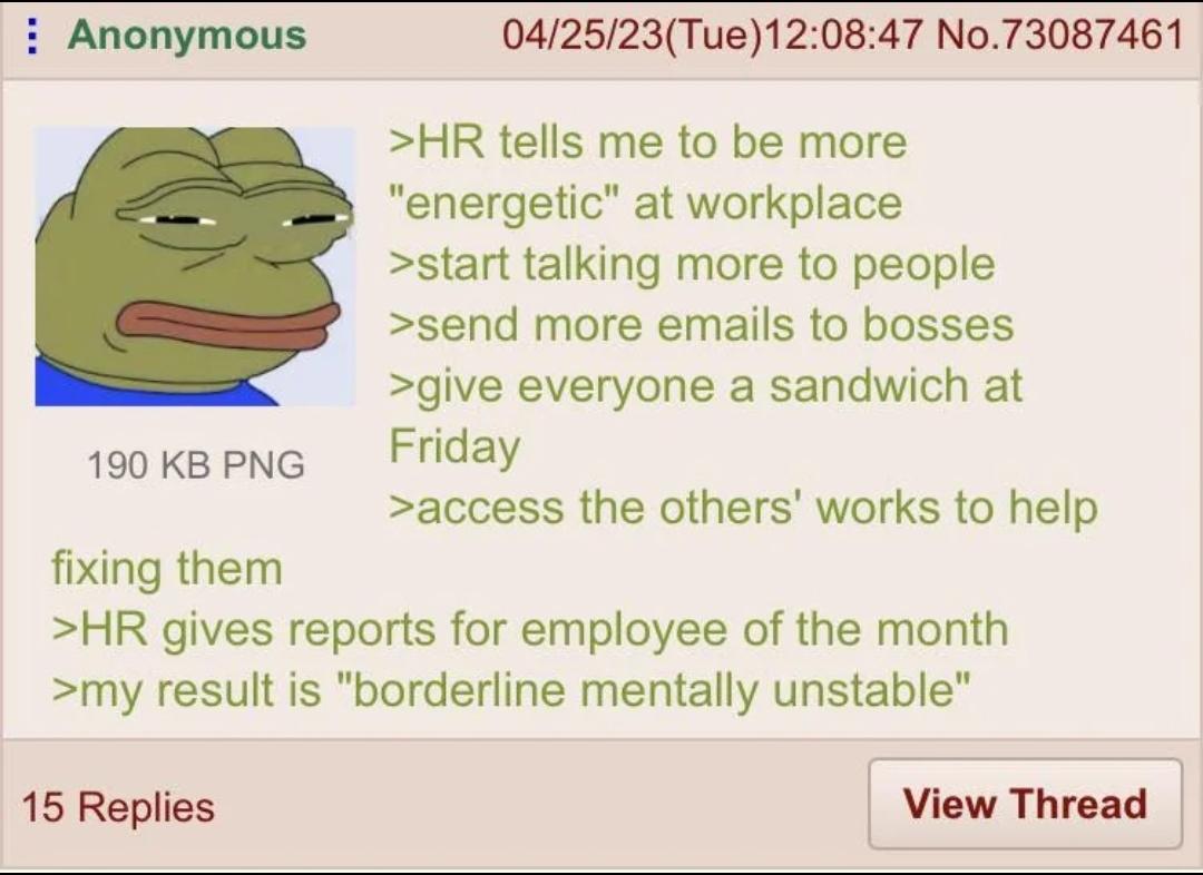 GalleryMemes074's tweet photo. @GreenTextRepost Anon tries https://t.co/YOoJYCKG9i