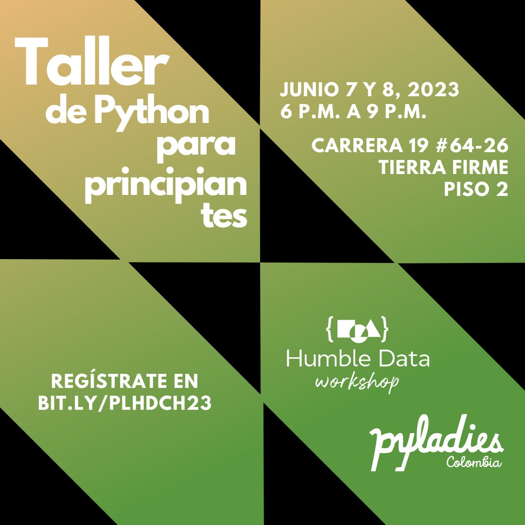 PyLadies Colombia 🇨🇴 tweet media