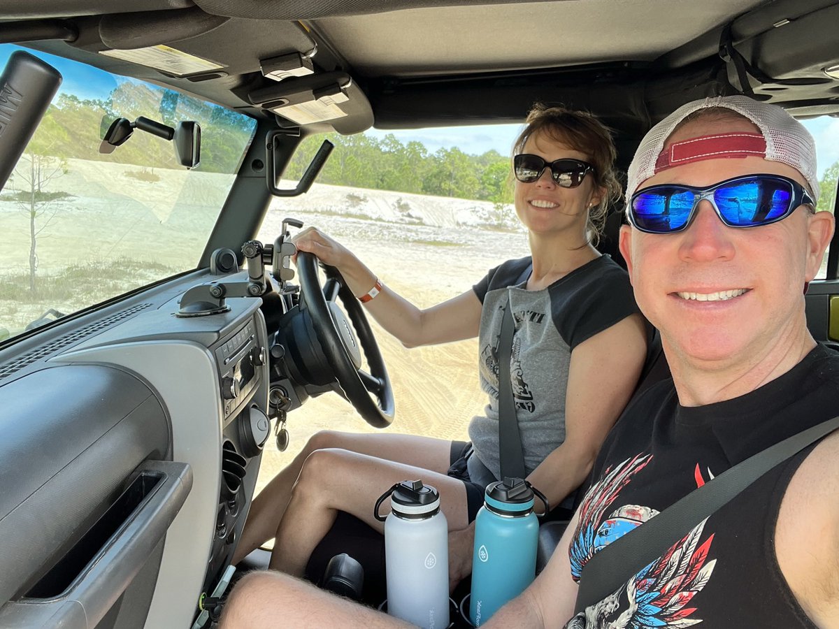 StuartPetersAU's tweet photo. Thanks to @Visit_PCB and #JeepJam2023 for a great time last weekend! Always a highlight of the year for us! @Jeep @Jeep_fen @THEJeepMafia @JeepersSunset @Jeep_Life @JeepsandSunsets #Jeep #jeeplife #dunes #trails #explore #PanamaCity https://t.co/KBYiY21BXV
