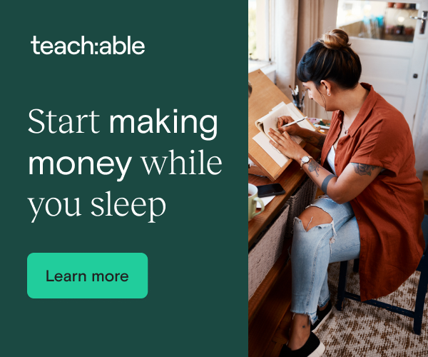 Try Teachable Pro plan for free

Get the best-in-class features with straightforward pricing.

teachable.sjv.io/c/3682013/9334…

svcfacilitators.com/deals

#teachable #selldigital #onlinecourse #offer #ebook #audiofiles #leadmagnet #livesession #livesupport #sellonline