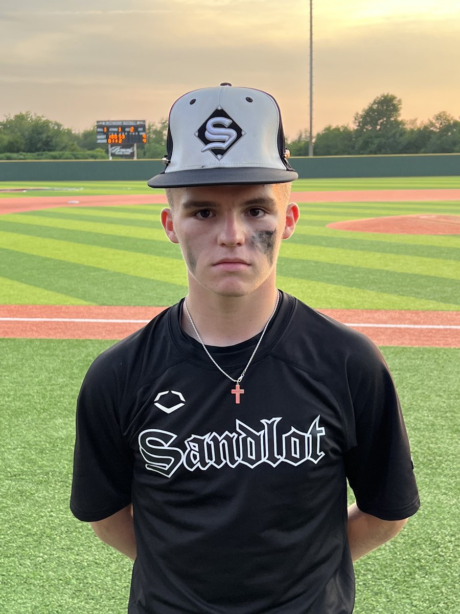 #OklahomaKickoff F: Sandlot 15u Booth 9, Brewer Baseball 2026 4
PoG: Bennett Doyle 2-3, R
Hitter: Deacon Tilley 1-2, RBI
