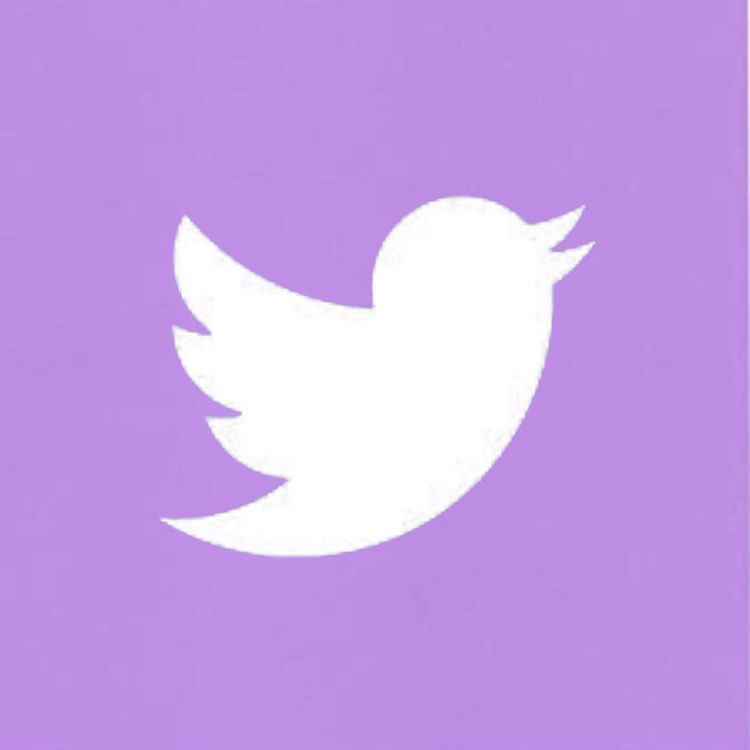 how to make your twitter blue and purple