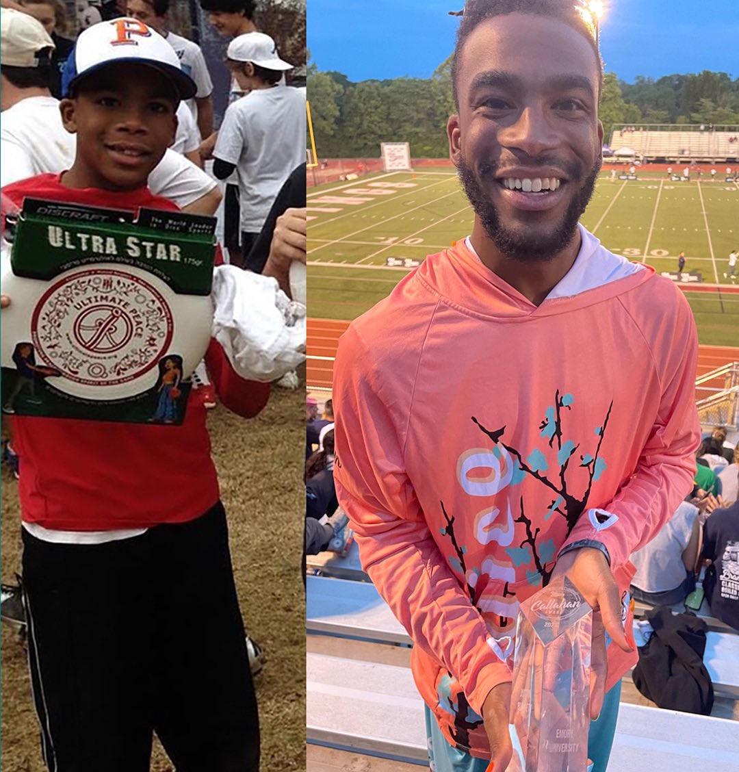 How it started > how it’s going🔥🥏🏆He’s always been a champ! Congrats to our guy, <a href="/justburnez/">Justin Burnett</a>!! 

#WhatsThatSmell #ATL <a href="/AFDCJuniors/">AFDC Juniors</a> <a href="/LHS_Squad/">Lakeside Ultimate</a> <a href="/ATLasYCC/">ATLas</a> <a href="/USAUltimate/">USA Ultimate</a> <a href="/Ultiworld/">Ultiworld</a>