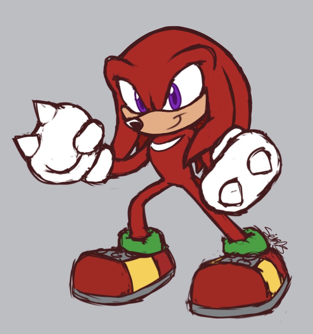 fixed up and old Knuckles doodle

#SonicTheHedgehog #KnucklesTheEchidna #SonicTheHedgehogfanart #sonicfanart