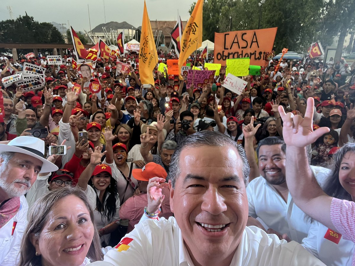 RicardoMeb's tweet photo. La guerra sucia pagada en mi contra por el PRIAN de @manolojim y @mrikelme por un lado y @mario_delgado y el corrupto de @aguadiana y sus sicarios digitales por el otro solo confirma que el Tigre y el pueblo valiente y libre de #Coahuila ya estamos arriba en la elección. #CoahuilaTierraDeValientes #TigreQueAlcanzaGana