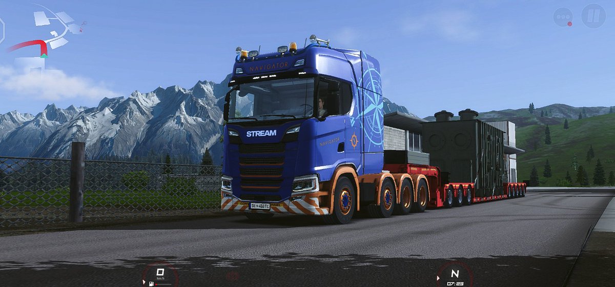 The Mountain Alps 🌄🏞️

#truckersofeurope3 #trucksimulator #simulation #game #truck #truckspotting #scania