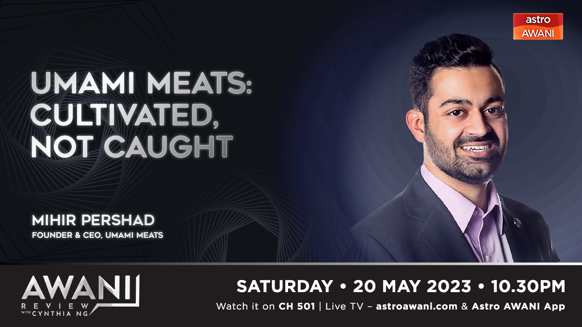 Is lab-cultivated meat the future of sustainable meat consumption? CEO of Umami Meats Mihir Pershad discusses about bringing a new era of seafood that is cultivated, not caught. youtu.be/W-NH0D_My8s