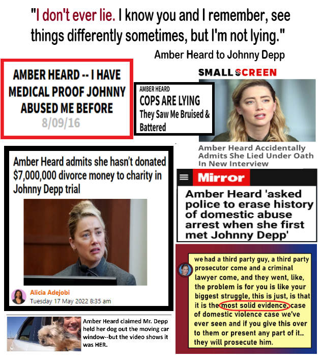 AH fans are hoping to distract from the EVIDENCE and the VERDICT with smoke and mirrors-because that is all they are left to defend their 'QWEEN' with-but the fact remains that #AmberHeardlsALiar.
#JohnnyDeppIsALegend
#JohnnyDeppWon
#AmberHeardIsFinished
#AmberHeardIsAnAbuser