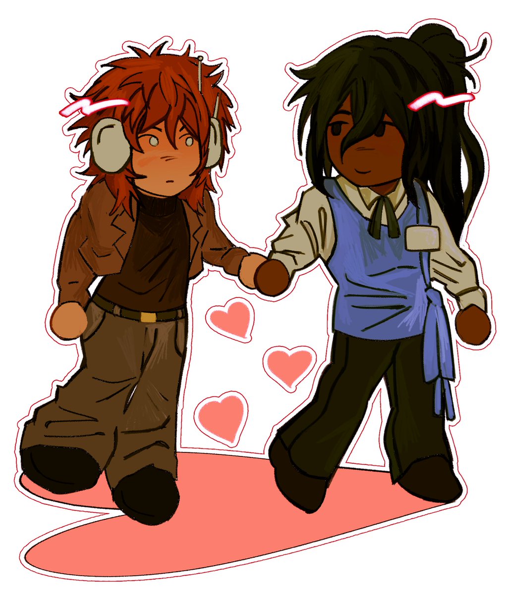 drew my bfs ocs because hes awesome