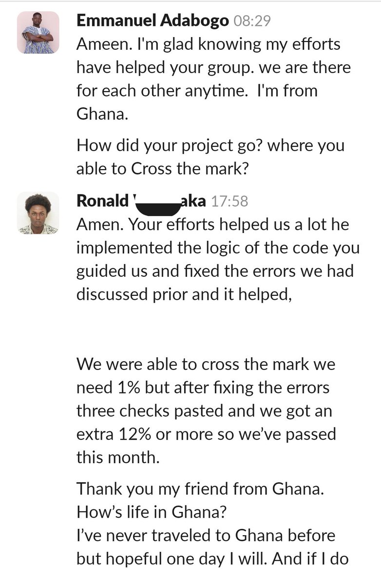 Emeritus_Adabs's tweet photo. Teamwork makes the dream work. I made my first friend from Kenya through the AlX simple_shell project.
together we made it work through our first trimester🧘🧘 https://t.co/NW7pV96DBv