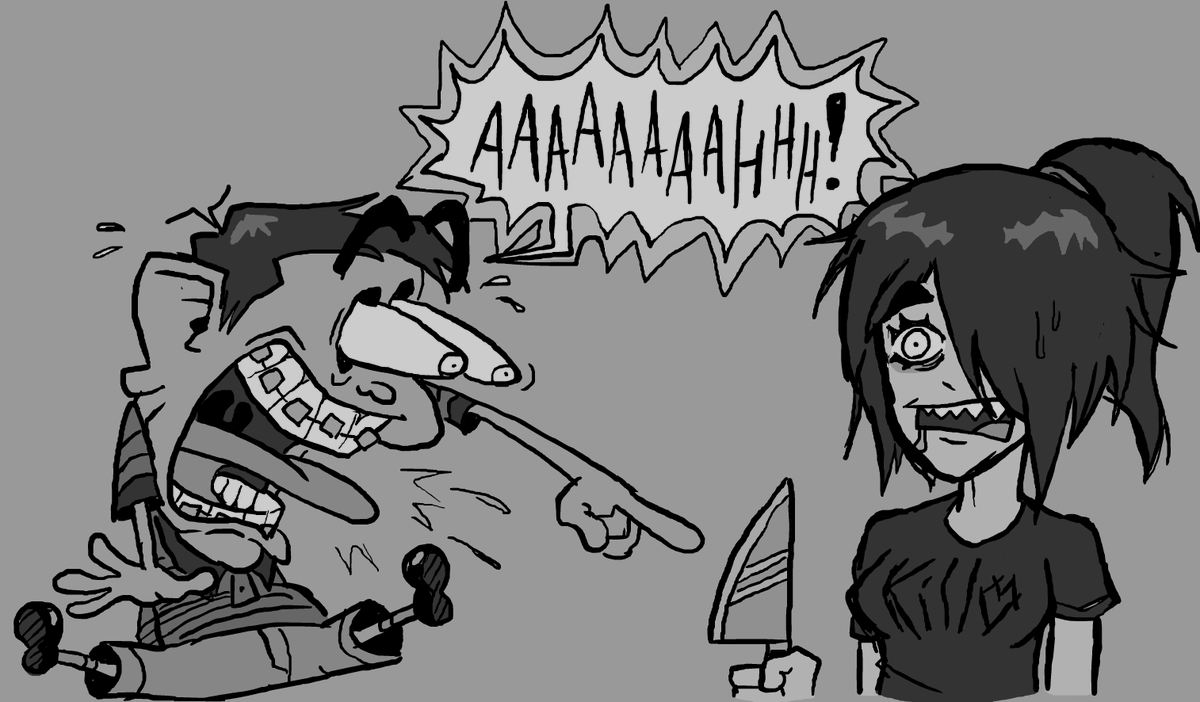 PomeloPorpoise on Twitter "She's cool, but I'm scared of knives