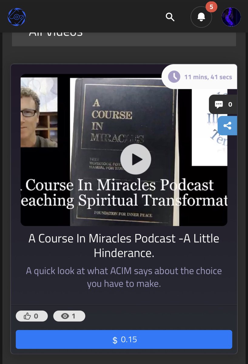 New episode from A Course In Miracles Podcast.  realworldpodcasts.com/share/GvONYMsJ…