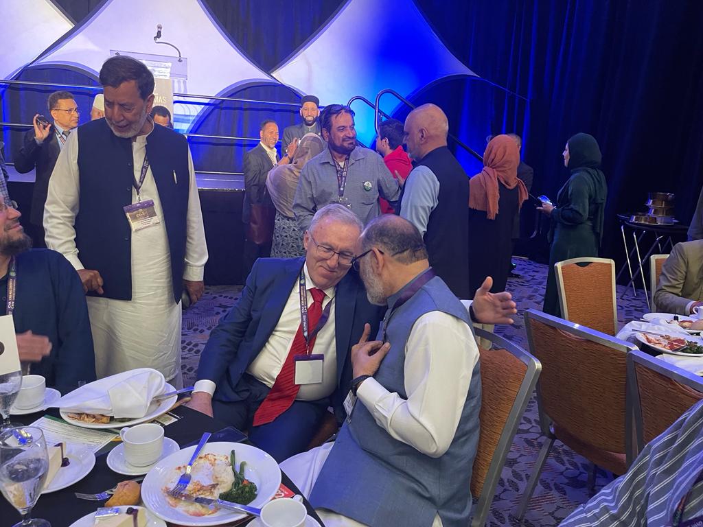 SenatorMushtaq's tweet photo. بالٹی مور،میری لینڈ،اکنا(ICNA)کنونشن میں ترکیہ کےسفیرحسن مرادسےملاقات،طیب اردگان کی جیت پرمبارکباددی،G20ٹوورازم ورکنگ گروپ سرینگرمیں شرکت نہ کرنے،پاکستان،کشمیریوں کاساتھ دینےپرشکریہ اداکیا،عافیہ صدیقی کیس میں ترکیہ سفارتخانے سےتعاون کی ددرخواست،سفیر صاحب کیطرف سےواشنگٹن میں ترکیہ سفارتخانےآنےاورتفصیلی تبادلہ خیال  کی دعوت،جلدہی تفصیل�� ملاقات کیلئےترکیہ سفارتخانےجاونگا۔