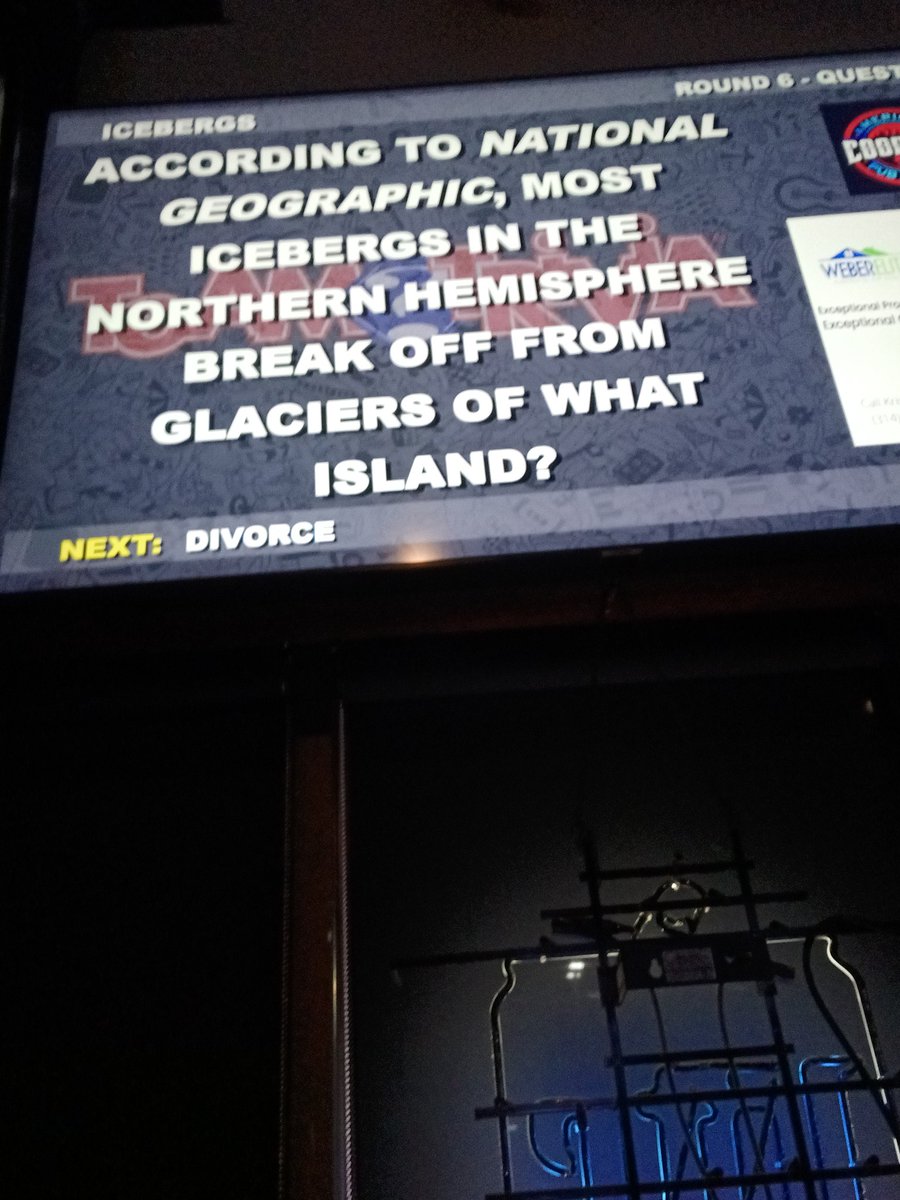 bluebirdfhsd's tweet image. When you are at trivia and a question comes up related to your upcoming #GTF2023 expedition! @InsideNatGeo @LindbladExp #whereiexplore #greenland