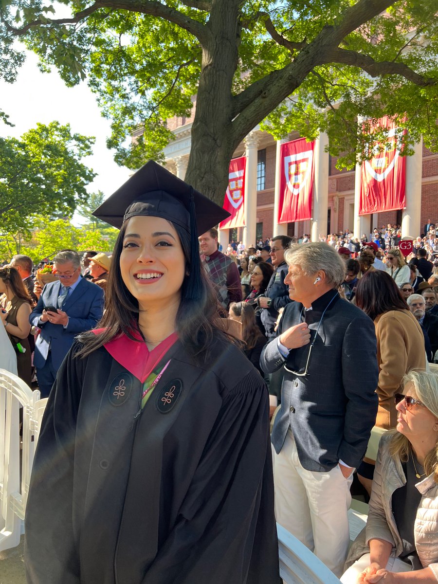 May 25, 2023 
I graduated from Harvard University with a graduate degree in Urban Planning. 
Beyond grateful to have had this transformative opportunity of a lifetime! 🍀❤️