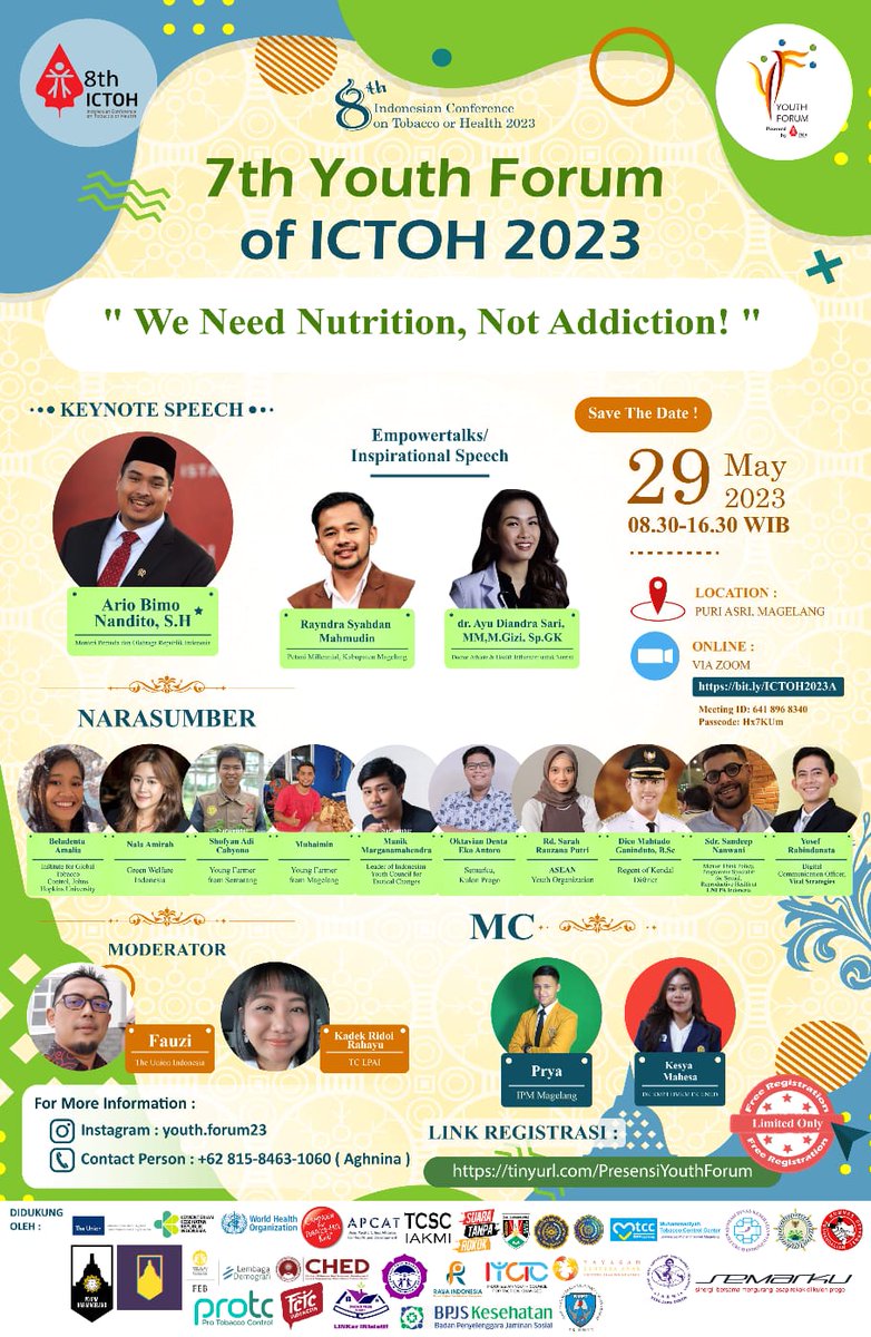 APCAT (@apcatncd) on Twitter photo 7th Youth Forum of ICTOH 2023
#lunghealth #NoTobacco #CleanAir 
<a href="/TheUnion_TBLH/">The Union</a> 7th Youth Forum of ICTOH 2023
#lunghealth #NoTobacco #CleanAir 
<a href="/TheUnion_TBLH/">The Union</a>