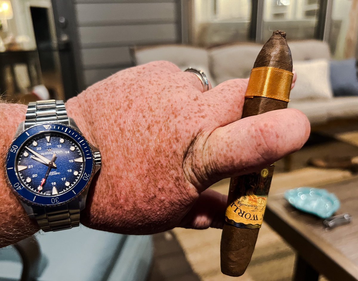StogieDad (@stogiedad) on Twitter photo Spent a nice day with the family, after dinner me time with a <a href="/AJFcigars/">AJF Cigar Co. ★ Portfolio ★</a> #NewWorld Dorado. Fantastic stick my friends! Have a great night. #nowsmoking #CigarLife #watchoftheday Spent a nice day with the family, after dinner me time with a <a href="/AJFcigars/">AJF Cigar Co. ★ Portfolio ★</a> #NewWorld Dorado. Fantastic stick my friends! Have a great night. #nowsmoking #CigarLife #watchoftheday