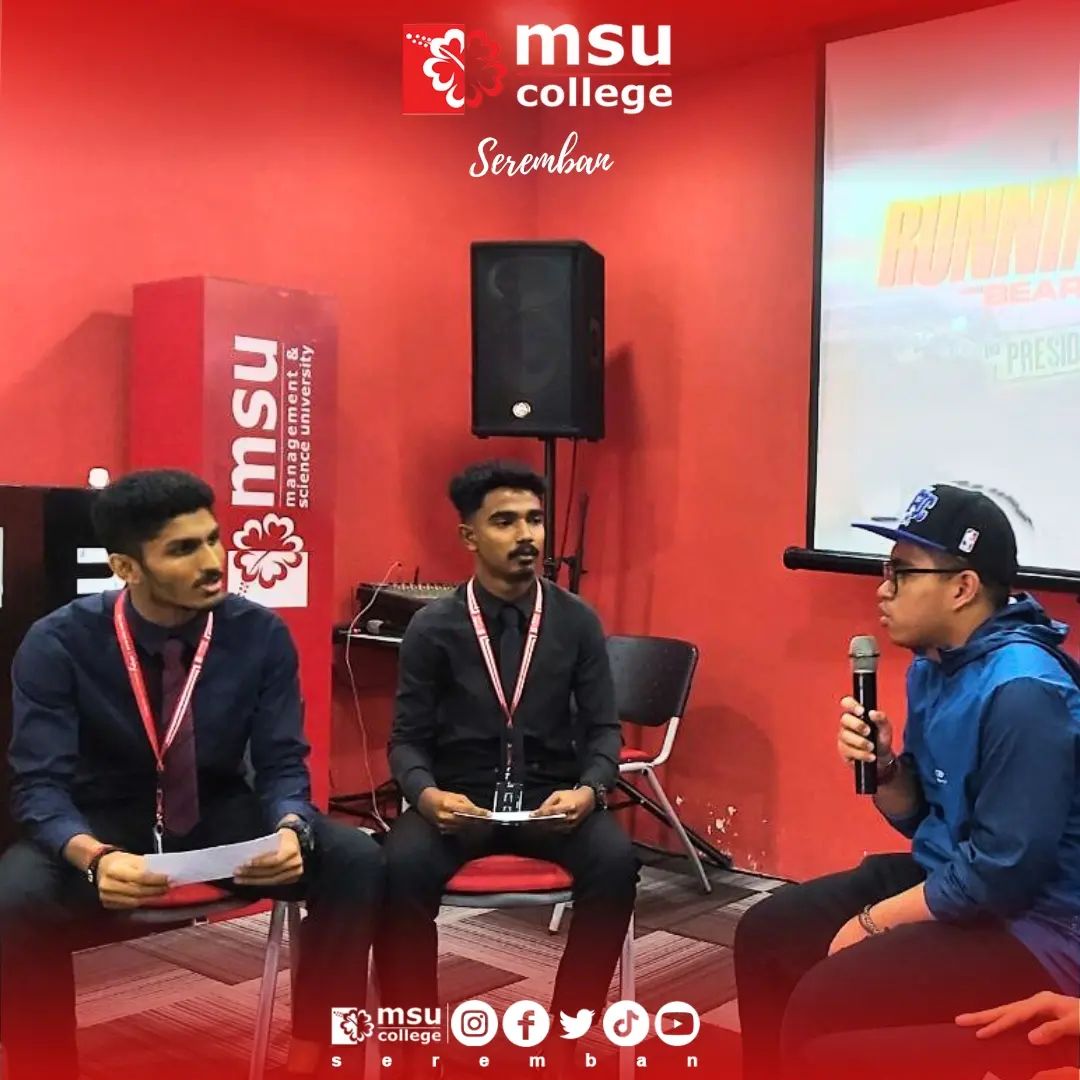 msucseremban's tweet photo. Profession Talk Show
Students experiencing the variety of professions in a talk show. Interesting issues were raise and well discussed.
#MSUcollegeseremban
#MSUrians
#MSUmalaysia
#MSUconvo31
#MSUcollege
#graduasi25
#beMSUrians
#msurians🌺
#spm2022
#spm2021
#batch05 https://t.co/6YqsX3xelN