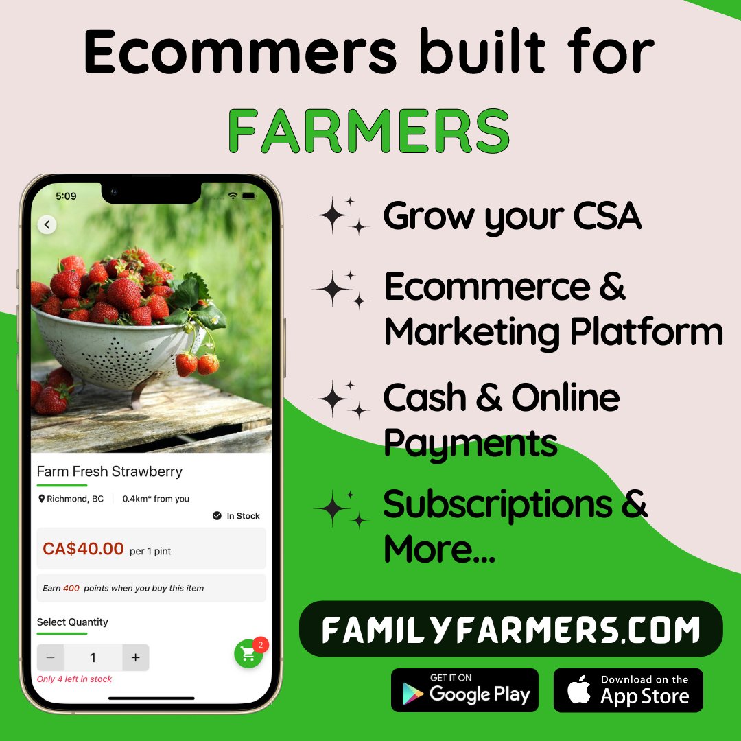🌾 Calling all farmers! 🚜 Join the thriving community of hubs.li/Q01Rrvt-0 and take your farm to new heights. 🌱

Join us today and let's cultivate success together! 🌾💪

#FamilyFarmers #FarmersCommunity #FarmersSupportingFarmers #GrowYourBusiness