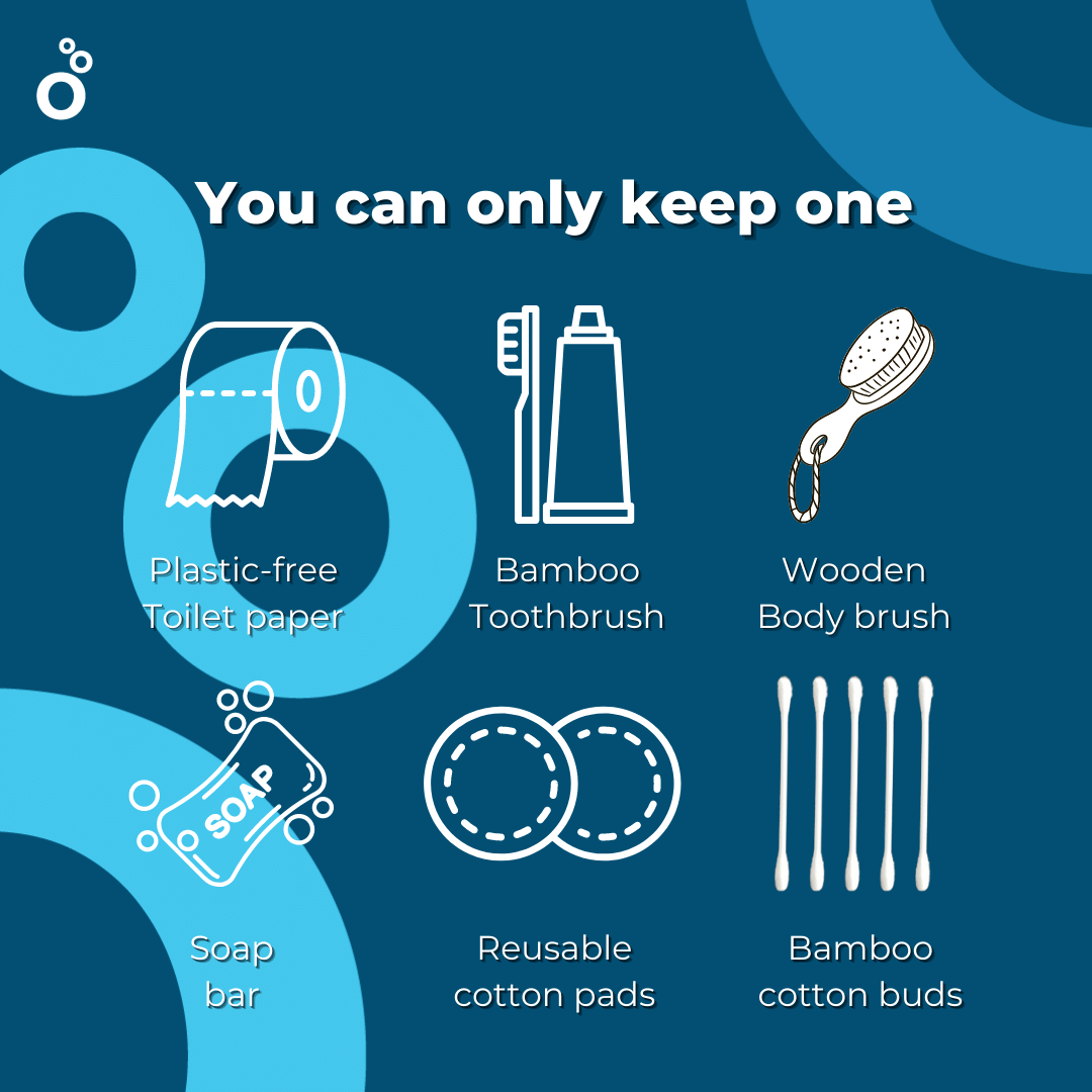_MyOceans's tweet image. You can only save one of these bathroom essentials... 😅➡️

Which one would you choose? Let us know in the comments below 🤔

#myoceans #saveone #bathroomdilemma #bathroomessentials