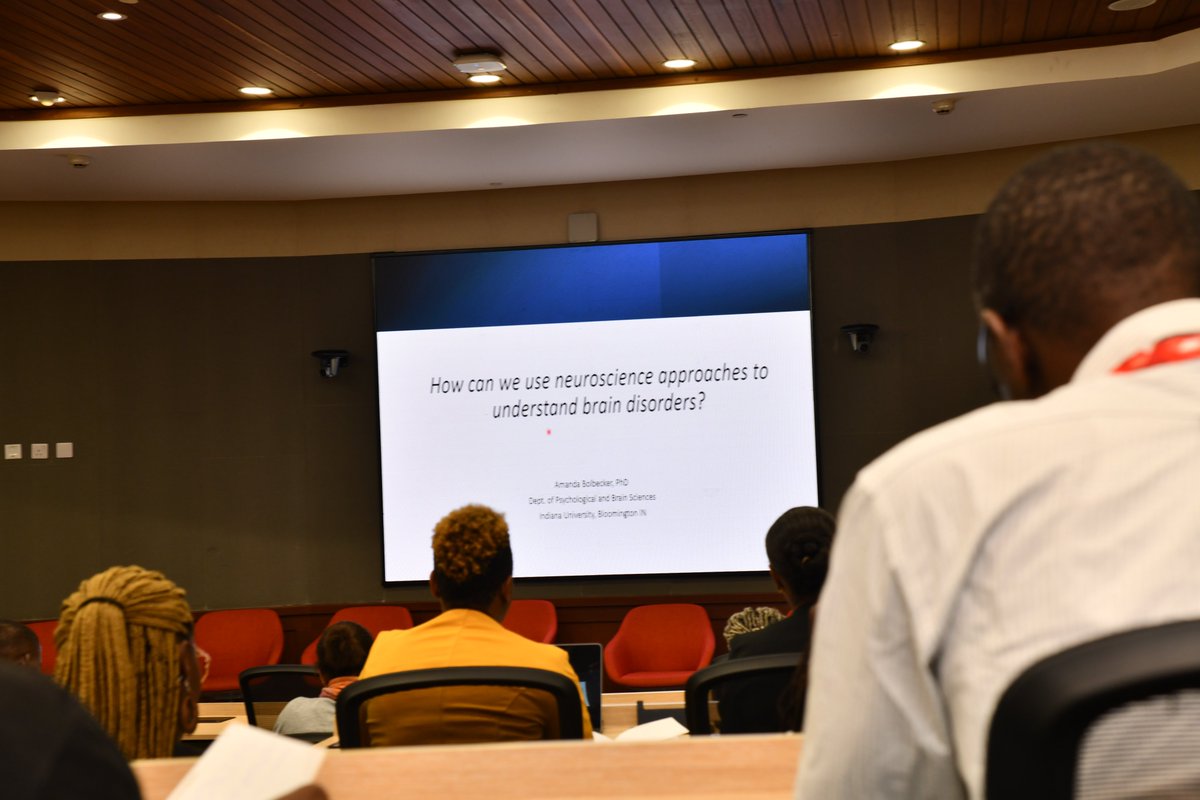 AKU_BMI's tweet photo. Today, in collaboration with @IndianaUniv and @MoiUniKenya, we are hosting a Neuroscience and Brain Health Conference. Our aim is to foster knowledge-sharing, ignite innovation and promote collaboration among neuroscience professionals & researchers. #NeuroConference #BrainHealth https://t.co/t2YnXQ90Uk