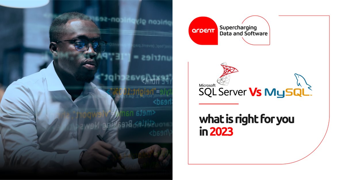 MSSQL vs MySQL – two powerful technologies - What makes sense for your data?  bit.ly/3GIX6Li

#SQL #DataTechnologies #MSSQL #MySQL #DataEngineering #DataEngineers #BigData