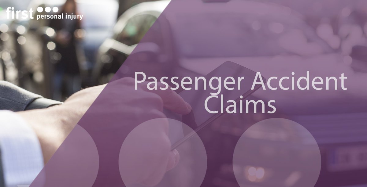 Injured in a #roadtrafficaccident, and you were a #passenger? Contact us as you may be able to make a claim
▶️ bit.ly/3hXPXK5
#compensation #personalinjury #nowinnofee #solicitors