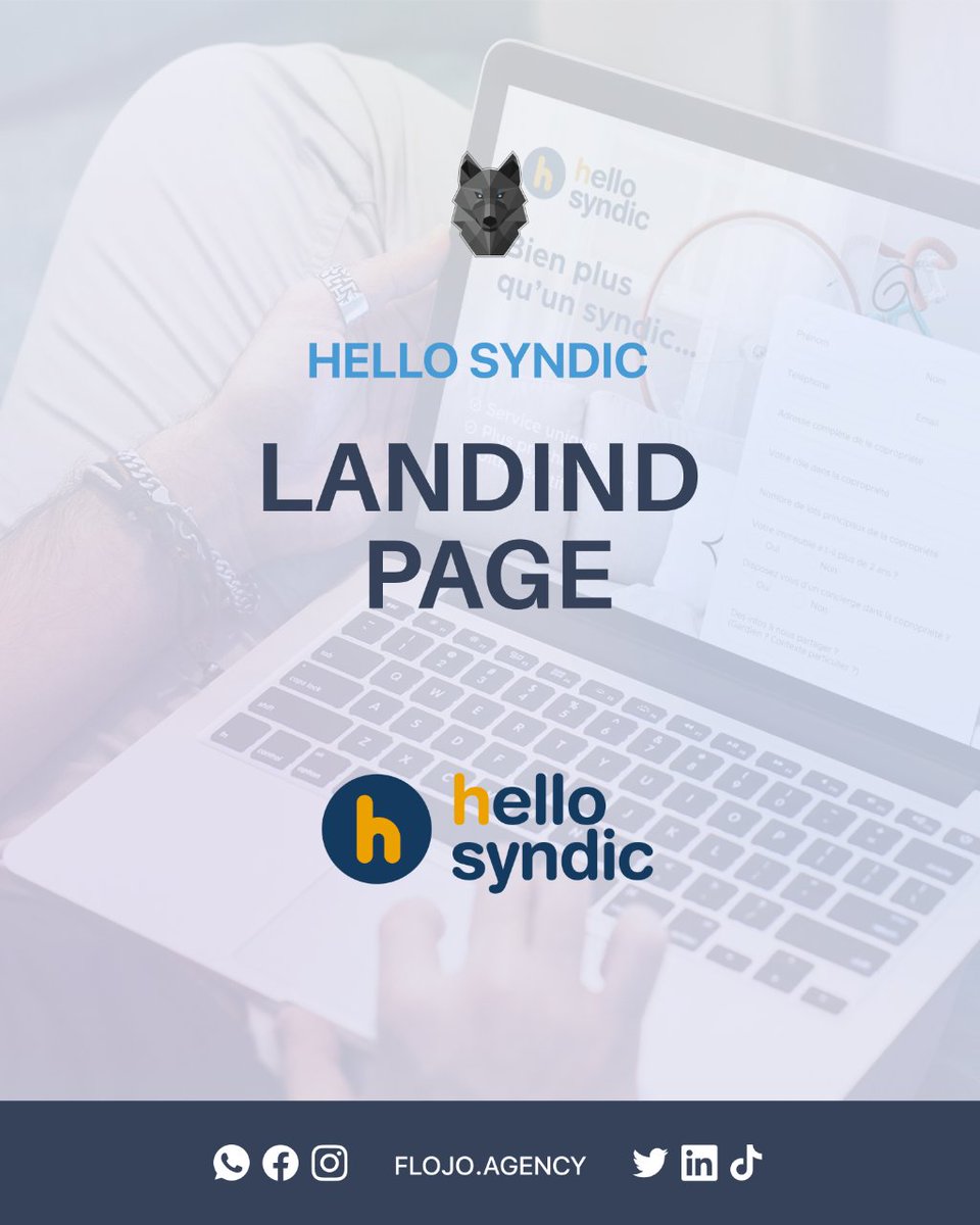 Studjoow's tweet photo. Grâce à notre collaboration avec #HelloSyndic, nous avons réussi à créer une landing page efficace à Paris et à Lyon. Nous sommes ravis d'avoir pu aider @HelloSyndic  à fidéliser de nouveaux clients et à renforcer leur positionnement sur le marché. https://t.co/3MTGSbJXD0