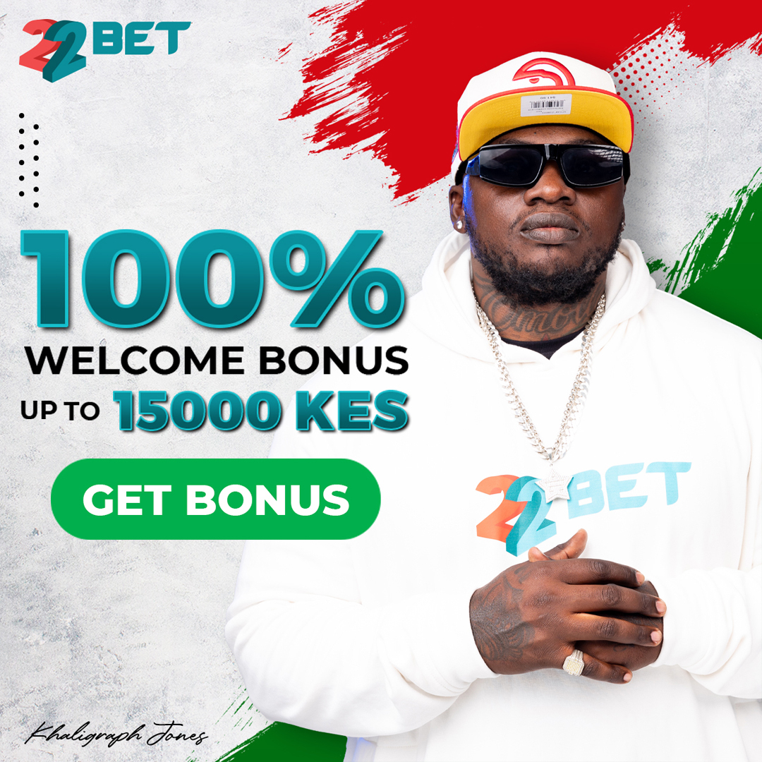 Another week, Another Grind🔥

Stake on 22bet today and instantly double your deposit💥

Get 100% Welcome Bonus up to Ksh 15, 000💸

UKO SITE⁉️ #DundaNa22bet #BestOdds
