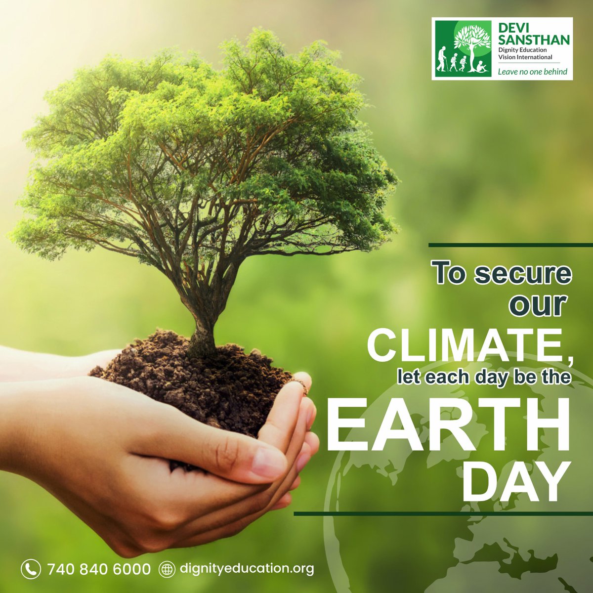 DEVI_Sansthan's tweet photo. To secure our Climate, let each day be the Earth Day
Follow @DEVI_Sansthan
#ClimateSecure #ProtectOurPlanet #GreenLife #ClimateActionNow #SaveOurEarth #PlanetFirst #ClimateProtection #EnvironmentalResponsibility #GreenLiving #ClimateSolutions #DEVISansthan https://t.co/SlrYlebeRI