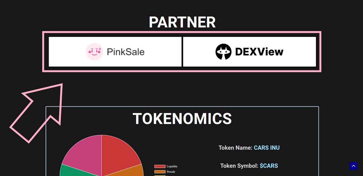 pinkecosystem's tweet photo. #Pinksale would like to welcome onboard the Cars Inu team for their #Presale.

👉Here at #Pinksale success is just around the corner, will you make the right choice in Launchpad?

🚀 Check them out below: 

https://t.co/22BjO3sL1Z

#BSC #BNB #BTC #Crypto https://t.co/tIQvMpKsQa