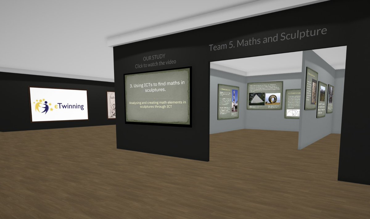 IES_benalmadena's tweet photo. 🇪🇺 Nuestros estudiantes del proyecto  #eTwinning #MathofLife han trabajado con alumnos de Turquía, Azerbayán y Rumanía  investigar y crear productos finales.  🎨🧮🔢

Este es el estudio sobre Matemáticas y Arte creado con  la herramienta  #Artsteps 👇
https://t.co/3MNQNRNamw https://t.co/8P4Uv0VUex