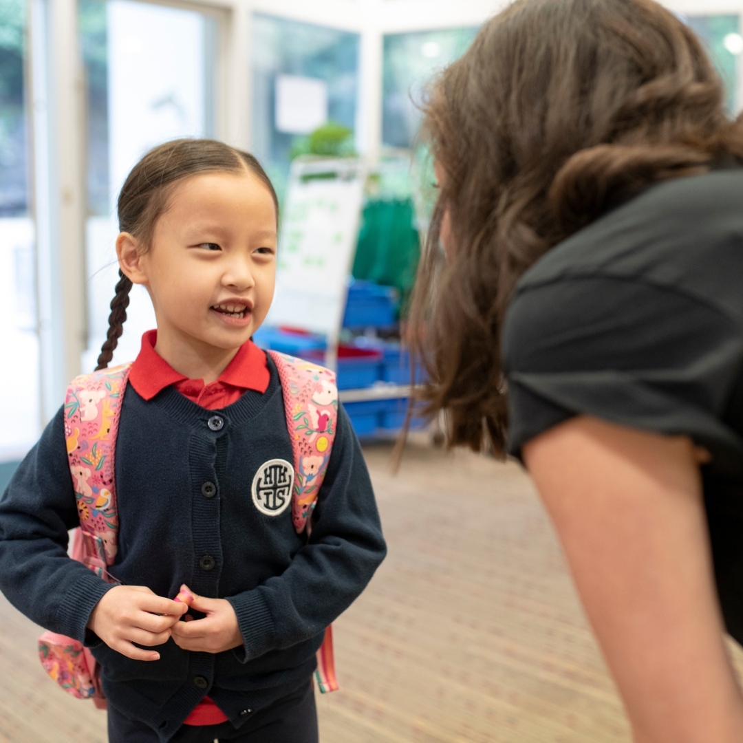 Sometimes it's something as simple as stopping to say hello in the morning that makes a child feel extra special. 💖 #lowerprimary

#hkis #hkislps #sayhello #simplethings #hkiscares #special #goodmorning #hongkong #internationalschool
