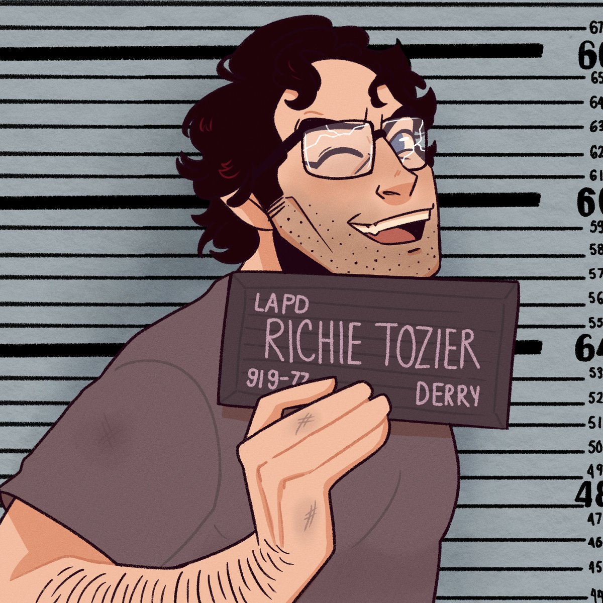 happy ending, you were arrested for stabbing henry bowers but killed the demonic clown

#reddie