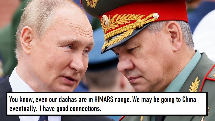 randymot4's tweet photo. Waiting for Russia to use its "real power"?

Frist they send all their top army units into UKR on four axis of advance:  their units were decimated;

Then, they "mobilized" and sent in 300,000 conscripts, who were annihilated en masse;

Next, they did a sustainaed artillery bombardment on multiple cities, literally flattening them, with no military result;

Then, they added aerial attacks on infrastructure from drones and missiles; facilities were repaired and Ukrainain will hardened;

Next, they dug long trenches and used fake dragon teeth to mark a "mighty" line of defense that they lack the troops to man; 

Now, demoralized and stripped of combat leadership, they sit ripe to be over-run.

So, fans of Russia, when does the "real Russian amry" show up and where has it been hiding since February 2022?