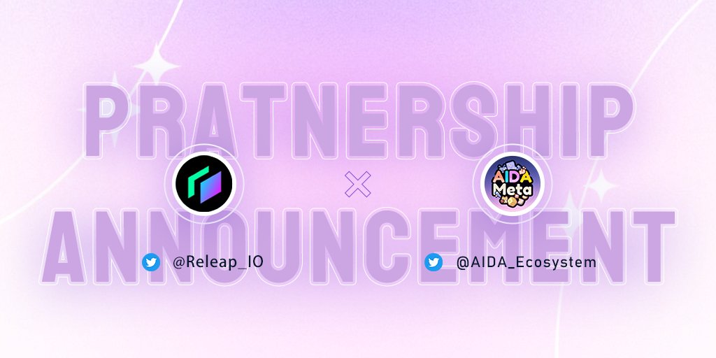 🎉Happy to announce our new Partnership with <a href="/Releap_IO/">Releap.io</a> !    
😃Get ready to meet the incredible #AIDAMETA NFT characters! discover these amazing #NFTs waiting to play with you🫵
#Sui #Web3 #GameFi