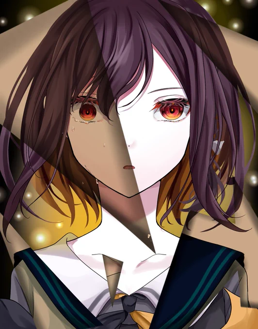 『 挫折と葛藤』   #Prsk_FA #イラスト #東雲絵名