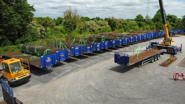midland_steel's tweet photo. Test lifting and FasterFix deliveries ready to leave the yard!
75% Faster, Better Quality, Safer, and more Sustainable with Guaranteed 0% Waste on Site.
Contact Michael/ Tony and let us show you what we can do !!!
#sustainability #midlandsteel #FasterFix https://t.co/P6Rvw2dWnu