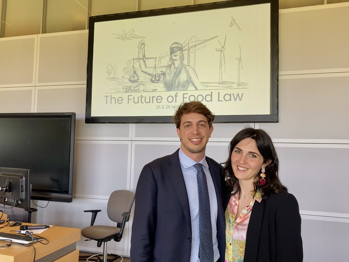 AgLaw Research Group (@aglawsantanna) on Twitter photo Our PhD Fellows <a href="/FrancescaColi/">Francesca Coli</a> and @EnricoMezzacapo participated in the Annual Conference of the @WURLaw: "Future of Food Law", which gathered Professors and researchers from all over the world to discuss the next steps in our discipline. Our PhD Fellows <a href="/FrancescaColi/">Francesca Coli</a> and @EnricoMezzacapo participated in the Annual Conference of the @WURLaw: "Future of Food Law", which gathered Professors and researchers from all over the world to discuss the next steps in our discipline.