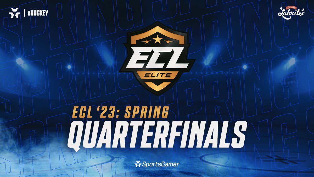 The long awaited #ECL23Spring Elite Playoffs are here, and our preview with comments from Cover Gamer @tomboo__ is out! 🔥🗣️

🔗 bit.ly/ElitePlayoffPr…

#NHL23 #esports #eHockey #kouvolanlakritsi