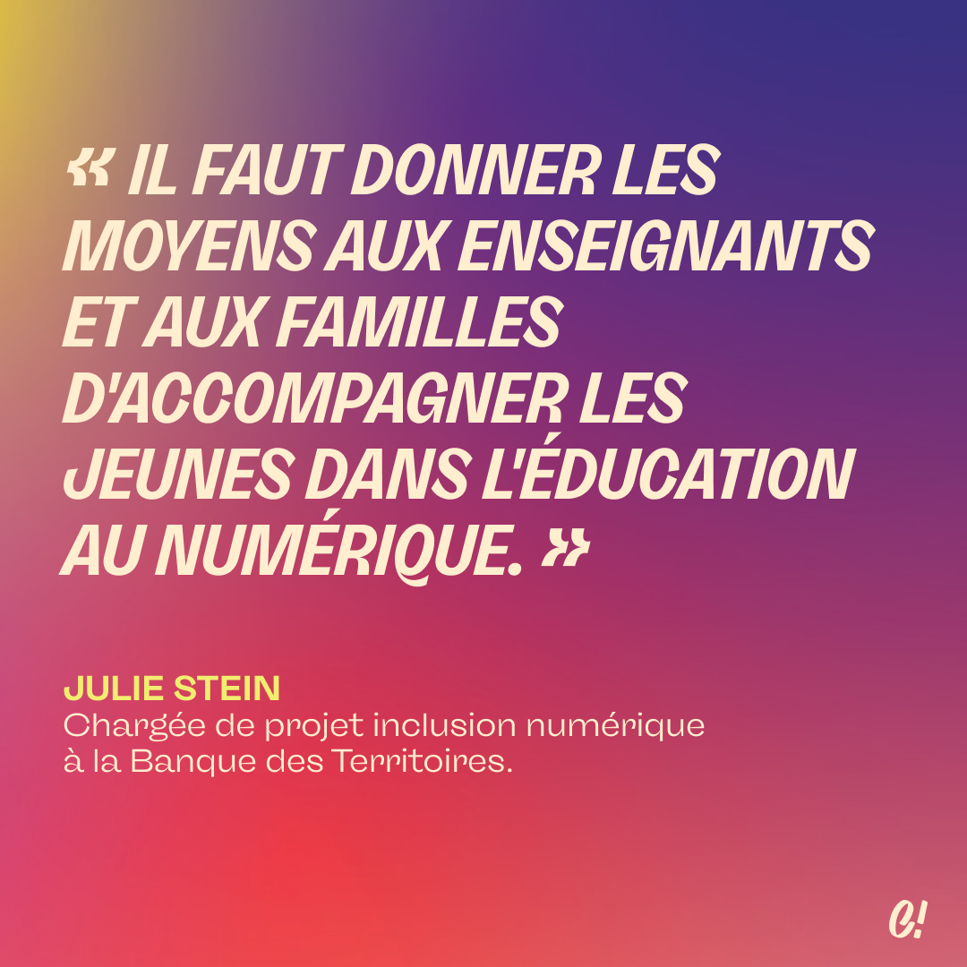 « En tant que lieu historique d’émancipation, l’école est ce carrefour propice au développement de la culture numérique et à l’unification des acteurs de l'inclusion numérique »

@SteinJulie de la @banquedesterr pour Chut! N°13

chut.media/inclusion/guil…
