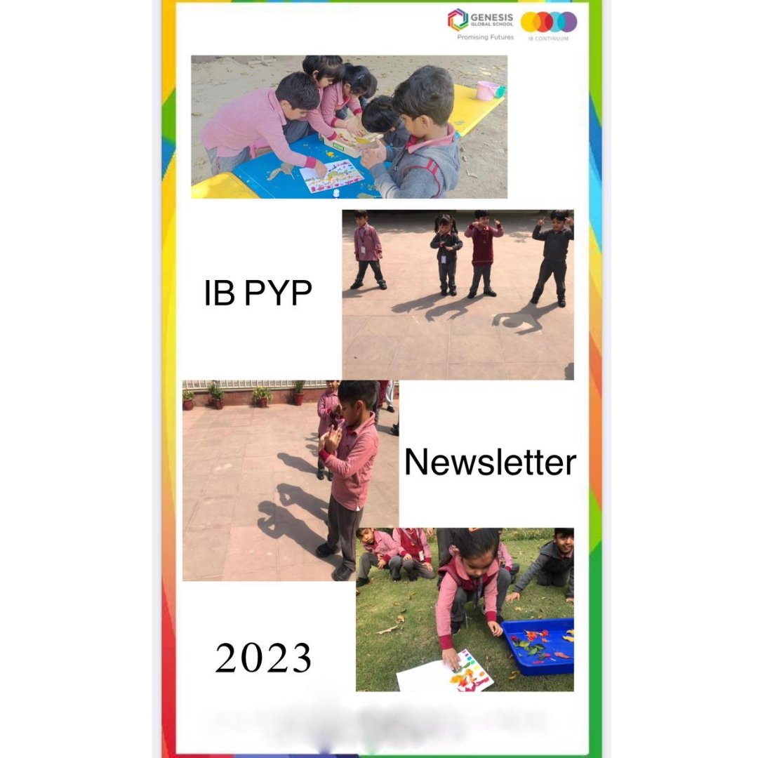 GenesisGSchool's tweet photo. Have a closer look at the IB PYP year 2022, see our newsletter
 https://t.co/8uXsdwTmx1
 
We hope you will enjoy reading it!

#GenesisGlobalSchool #GGS #promisingfutures #IB #IBSchoolsinnoida #pyp #ggspublications #newsletter #ggsactivities #activities #studentactivities https://t.co/UJBvw15uDc