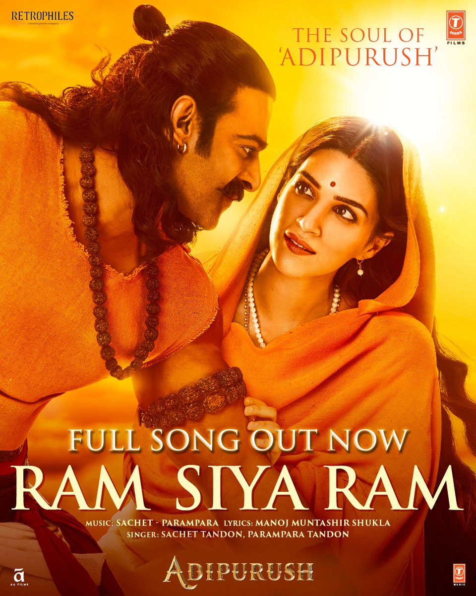 UV Creations (@uv_creations) on Twitter photo The soul of Adipurush
Ram Siya Ram
రాం సీతా రాం
राम सिया राम
ராம் சீதா ராம்
ರಾಮ್ ಸೀತಾ ರಾಮ್
റാം സീതാ റാം
#RamSiyaRam full song out now - linktr.ee/RamSiyaRamFull…
#Adipurush in cinemas worldwide on 16th June
#Prabhas <a href="/omraut/">Om Raut</a> #SaifAliKhan <a href="/kritisanon/">Kriti Sanon</a> <a href="/mesunnysingh/">Sunny Singh</a> #BhushanKumar The soul of Adipurush
Ram Siya Ram
రాం సీతా రాం
राम सिया राम
ராம் சீதா ராம்
ರಾಮ್ ಸೀತಾ ರಾಮ್
റാം സീതാ റാം
#RamSiyaRam full song out now - linktr.ee/RamSiyaRamFull…
#Adipurush in cinemas worldwide on 16th June
#Prabhas <a href="/omraut/">Om Raut</a> #SaifAliKhan <a href="/kritisanon/">Kriti Sanon</a> <a href="/mesunnysingh/">Sunny Singh</a> #BhushanKumar