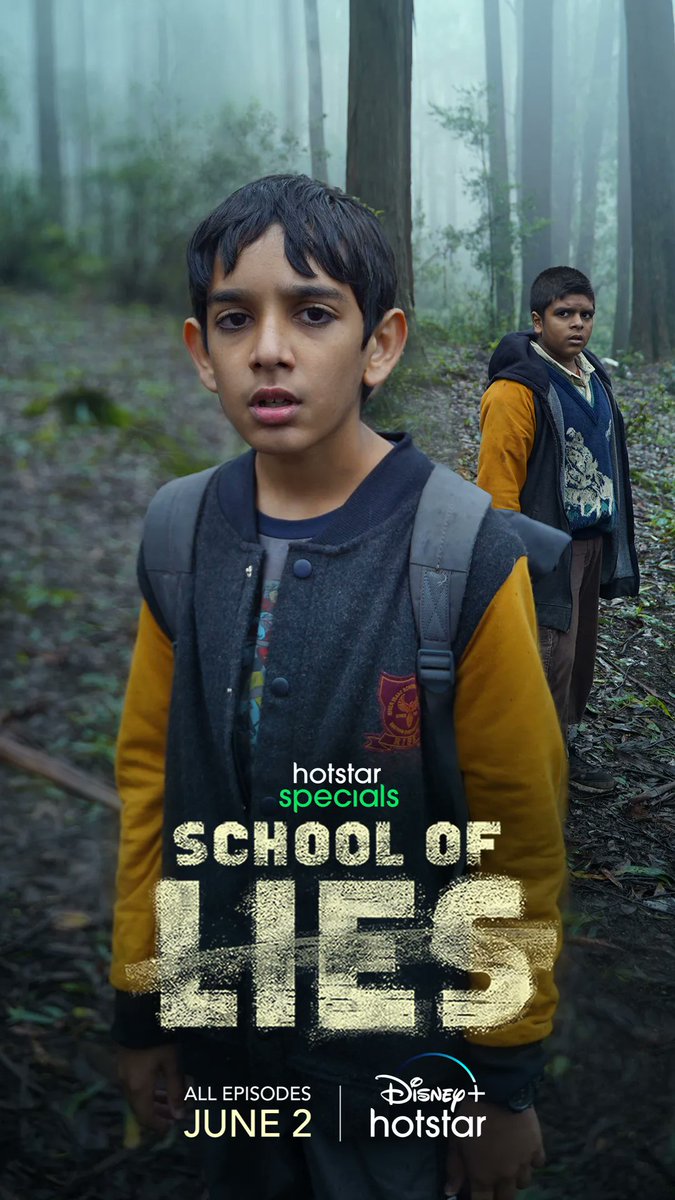 #HotstarSpecials #SchoolOfLies all episodes streaming  from 2nd June only on @DisneyPlusHS 

##SchoolOfLiesOnHotstar  

@nimratofficial #avinasharundhaware  @sonalikulkarni @sameer_gogate @BBCStudiosIndia @varinrpn @Aryan_S_Ahlawat @AamirBashir @_IamDivyansh