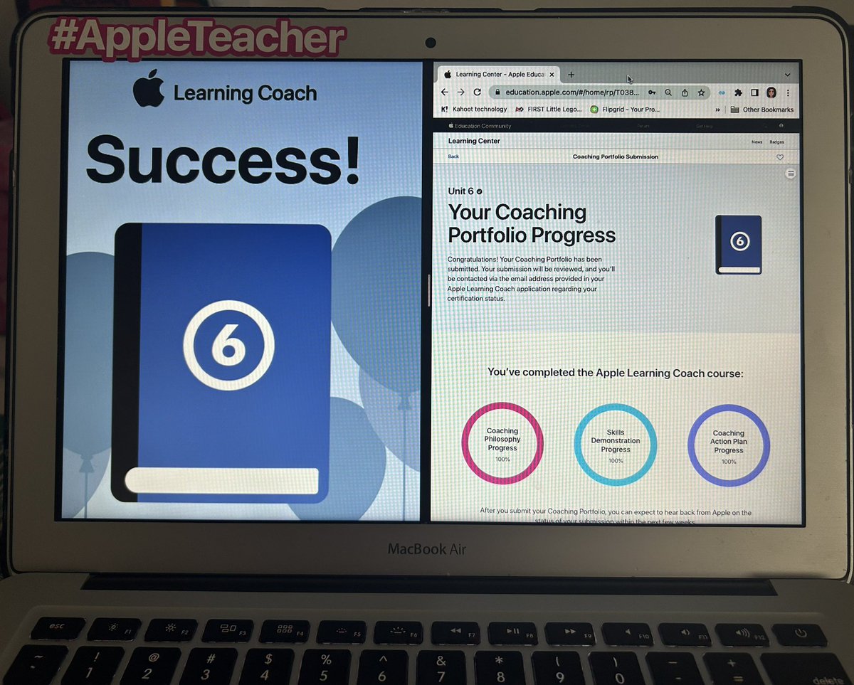 Yay so proud to finish my Apple Learning Coach course. Was a huge effort of 50+hrs of dynamic mix of self paced lessons, workshops and personal creative projects, on top of full time wk. <a href="/AppleEDU/">Apple Education</a> @AppleLearningCoach #WATechTalk #inspiring #networking