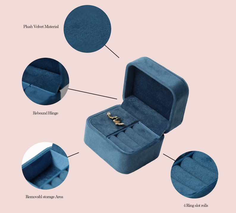 ForestPackage's tweet image. Introducing our custom velvet ring box and necklace box - the perfect way to showcase your favorite jewelry pieces! 💎
With customizable options for color and finish, you can create a one-of-a-kind look for your precious jewelry. 
#CustomJewelryBoxes #VelvetRingBox #NecklaceBox