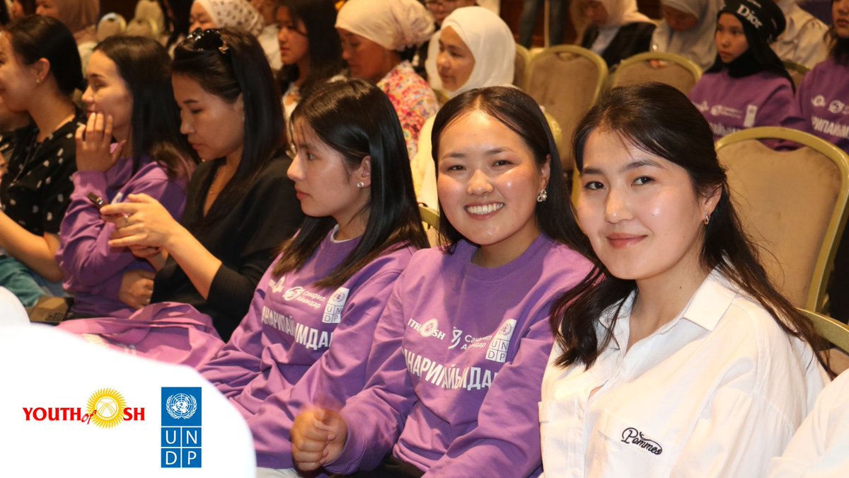 undpkg's tweet photo. #SanaripAyimdar initiative is led by #undpkg together with @youthofosh and is aimed to boost socio-economic empowerment of #youngwomen through digital, IT, leadership &amp; entrepreneurship skills contributing to #socialcohesion &amp; decreasing #digitaldivide https://t.co/JbI2LtU86U